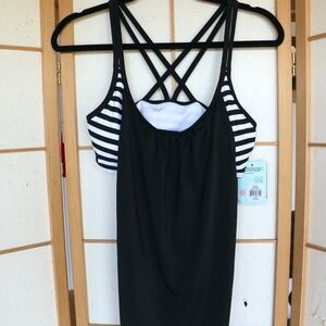 Strappy tankini